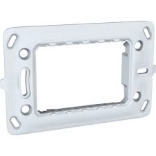 Unica - rectangular fixing frame - 3 m - 1 gang Plastic