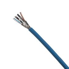 Copper Cable, Cat 6A, 23 AWG, U/UTP, LSZH-1, Blue